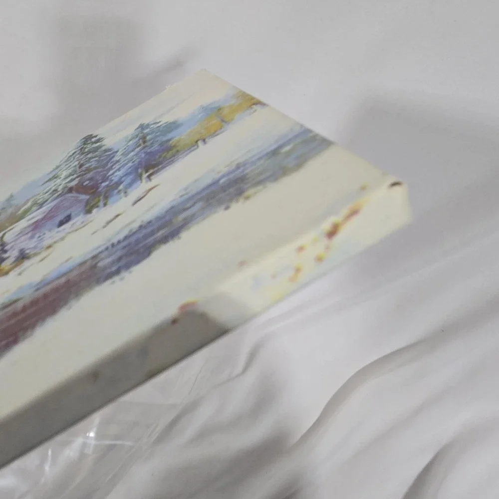 Vintage 50s/ 60s Orlana Swiss Loom Embroidered Hankercheif Box Set